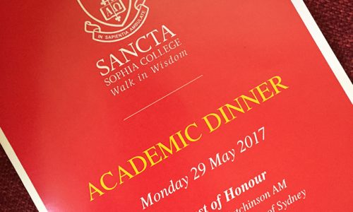 2017 Academic Dinner