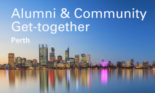 Join our Alumni & Community Get-together in Perth – Friday 19 May 2023